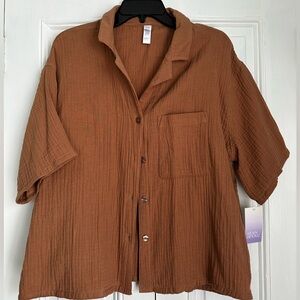 button up sleeping shirt